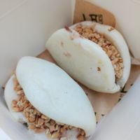 Bao with Azuki Jam  at Lala Noodles in Naples