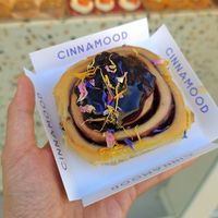 Blueberry roll (vegan) at Cinnamood Bonn in Bonn