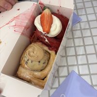 Cookie dough & red velvet   at Cinnamood Bonn in Bonn