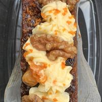 The gluten-free carrot cake 🤤 very moorish   at Soul Foods in Alford