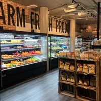   at Greens Supermarket in Newtown