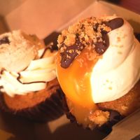 Take out cupcakes at Greens Supermarket in Newtown