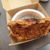 Came back for the pulled mushroom pie. Wow it was hearty and comforting and delicious. at Greens Supermarket in Newtown