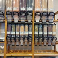 Bulk food at Country Life - Restaurace Dejvice in Prague