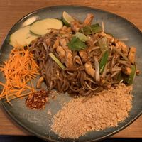 Vegan Pad Thai with tofu  at Thai Thai Street Food in Zagreb