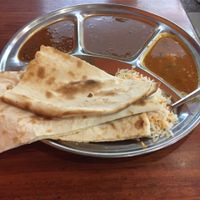 vegan thali at Om Vegetarian - Wales Arcade in Melbourne