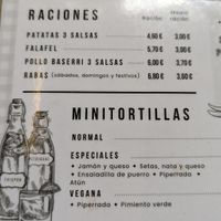 Menu 3 at Baserri in Getxo