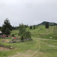 General view  at Naggler Alm in Weissensee