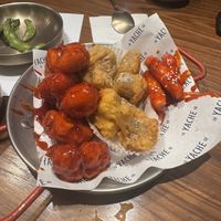 Korean fried chick’n  at Yache in Taipei