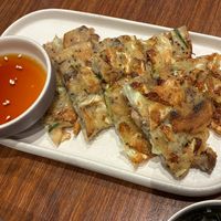 Truffle mushroom pancake at Yache in Taipei