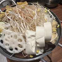 Doenjang tofu pot  at Yache in Taipei
