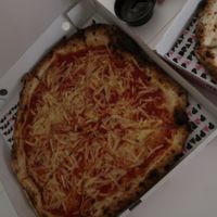 vegan pizza at Pappa Pizza in Copenhagen