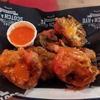 Cauliflower wings at Scotch & Rye in Inverness
