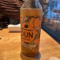 Iced tea drink  at beets&roots - Potsdamer Platz in Berlin