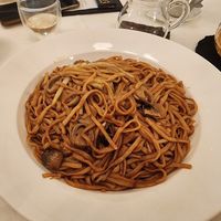 Braised noodles with mushrooms at Disneyland - Plaza Inn  in Outlying Islands