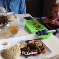 delicious food and tea! at Ovo - Simply Veggie in College Park