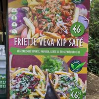 2 vegan options for loaded fries at Pannenkoekenhuis Het Klooster in Alphen Aan Den Rijn