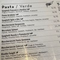 Pasta at L'Osteria in Aachen