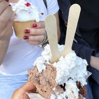 Raspberry, Coconut, Nougat, Yummi  at Gelato DISCO in Berlin