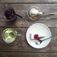 Dessert  at Ukishima Garden in Naha