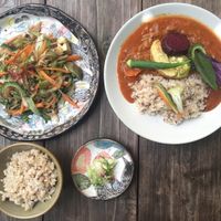 Entrees at Ukishima Garden in Naha