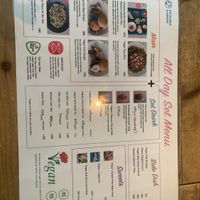 Vegan menu   at Ukishima Garden in Naha