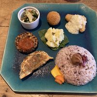 Ukishima garden plate  at Ukishima Garden in Naha