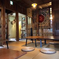 Interior upstairs  at Ukishima Garden in Naha