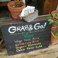 Menu at Ukishima Garden in Naha