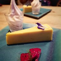 Desert, ice cream is great!! at Ukishima Garden in Naha