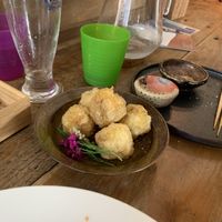 Potato bites at Ukishima Garden in Naha