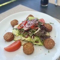 Fitnessteller Falafel  at Kainer in Triesenberg