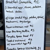 Menu   at Sirens Cafe in Westport