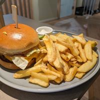 Cheese burger at Katzentempel - Freiburg in Freiburg