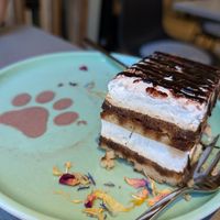 Vegan tiramisu at Katzentempel - Freiburg in Freiburg
