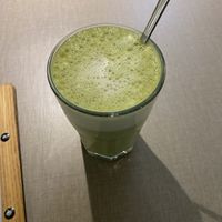 Matcha lattee  at Katzentempel - Freiburg in Freiburg