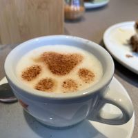 Cappuccino at Katzentempel - Freiburg in Freiburg