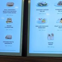 Hot menu at SEA - Costa Coffee - North Terminal in Seattle