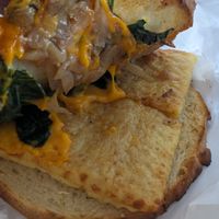 Vegan Florentine at SEA - Costa Coffee - North Terminal in Seattle