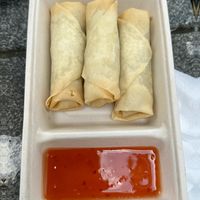Tofu lumpia’s  at Tofu Heaven in Rotterdam