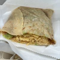 Oriental crepe without egg  at Tofu Heaven in Rotterdam