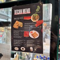 Vegan Menue   at Tofu Heaven in Rotterdam