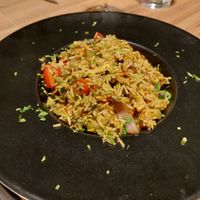 Main / Basmati rice with veggies at D'amira in Madrid