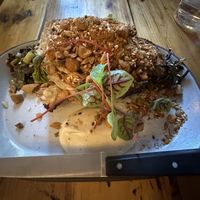 Smoked cabbage  at The Pheasant in Dennis