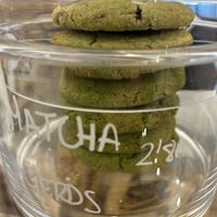 Matcha cookies   at Tonka Pastisseria Vegana in Barcelona