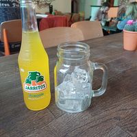 Sparking pineapple at Cantina in Newcastle Upon Tyne