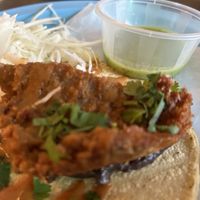 Baja fish taco  at Cantina in Newcastle Upon Tyne