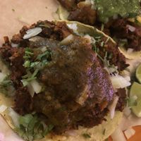 ‘Chorizo’ taco  at Cantina in Newcastle Upon Tyne