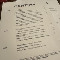   at Cantina in Newcastle Upon Tyne
