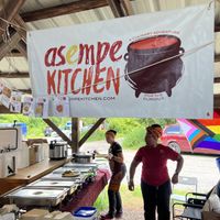   at Asempe Kitchen in Ithaca